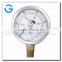 High Quality 4inch bottom type bourdon tube pressure gauges anti-vibration version