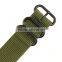 Infantry Luxury Zulu 22mm Army Green Nylon Watch Bands