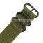 Infantry Luxury Zulu 22mm Army Green Nylon Watch bands