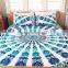 Screen printed large size mandala duvet cover quilt cover duvet cover sets with pillows bedding sets hotel duvet cover coverlet