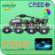 2016 new RGB 9W IP67 Under Car LED Lamp/ RGB Led Rock Light with Remote Controlled Fits for Accessory Light,Dome Light...