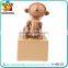 Christmas gifts plastic custom monkey money saving box toy