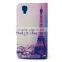 Hot-selling stylish printing flip wallet case for wiko goa