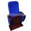 Explosion theater furniture model,fabric material cinema chair,auditorium chair with writing pad