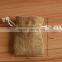customize Jute/Burlap/Linen drawstring bag for gift packaging