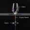 Tableware Colored Glass Goblet Golden Crystal Wine Glass