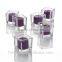 Cube Clear Glass Votive Candle Holder