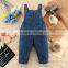 2015 new product children jeans denim overalls for girls