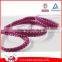 gift packing use saddle stitched grosgrain ribbon