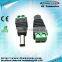 CAT5 to CCTV coaxial Camere BNC male Video Balun connector