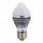7W E27 B22 E14 Body Infrared Motion LED Sensor Light