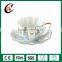 Wholesale Promotional Custom Bone China Ceramic Tea Cups and Saucers