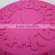 Large capacity happy birthday silicone cake mold