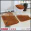 bathroom 3-piece set rug mat waterproof bathroom carpet