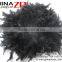 Leading Supplier CHINAZP Wholesale 80 Gram Weight in Stock Dyed Black Turkey Chandelle Feathers Boas