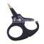 Ink blue rubber blasting eyebrow cosmetic scissor