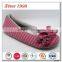 2016 new textile baby ballerina shoes baby girl shoe