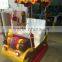 Fiberglass swing car, cartoon animal kiddie rides, swing machine on toys