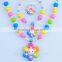 High Quality Polymer style Clay Sunflower Wedding Jewelry Set Pendant Necklace Chain Bracelet