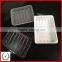 Disposable plastic food tray
