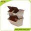 Plastic Clothes and Toy box with lid heavy duty storage box