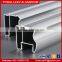 Anodized Silver Aluminum Profile for Furniture Closet Door