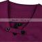 Women's Vintage V Neck Short Sleeve Slimming Business Bodycon Pencil Dress