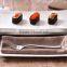 Whiteware Porcelain Ceramic Rectangular Platter, size :12/14/16-Inch, White