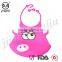 One Eyed Monster Soft Silicone Baby Bib With Food Pocket