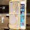 New Style Fashion Stars luxury Diamonds Plating Diamond Frame Cover Case For iPhone 5/5C/5S/6/6S/6 Plus