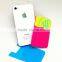 3M sticky silicone smart card wallet for mobile phone
