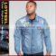 Quilted Mens Blue 100% Cotton Denim Jean Jacket (LOTJ300)
