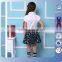 2016 OEM school uniforms skirts, girls big size school uniform skirts