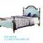 Mediterranean style 1.2m solid wood bed for kids furniture design