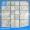 Polished Cheap New Chinese Snow White Stone Marble Mosaic