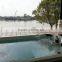 balboa 4m salt water swim spa with pop up TV