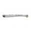 Dental High Speed Handpiece Knurled Large Torque Push Button 3 Water Spray 4 Hole Steel Bearing