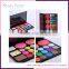 New arrival!!! private label 25 colors glitter eyeshadow/lipstick/blusher palette