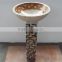 Natural Stone Polished Small Size Wash Basin For Garden