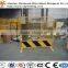 powder coating yellow high net fencing temporary fence with welded wire mesh infilled