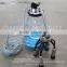 32KG Visible Plastic Milking Bucket With Milking Cluster and Pulsator and Tube