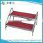Hotel Four steps with handrail iron folding concert stage