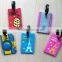 personalized seal pvc/leather/metal/plastic luggage tag