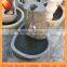 dancing stone water fountain with fish