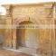 Italian style marble carving fireplace
