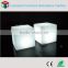 illuminated furniture light up plastic various size led cube chair