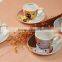 ceramic cup & saucer, cup saucer set, coffee set
