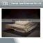 Luxury glass travertine coffee table,Living room furniture design tea table