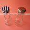high salt sugar pepper herbs glass storage bottle with sifter covers