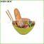 Custom Design Top Grade Bamboo Salad Bowl For Sale/Homex_Factory